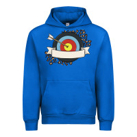 Cobalt custom name archery Urban Hoodie - MaliasSmallBusiness