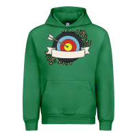 Emerald custom name archery Urban Hoodie - MaliasSmallBusiness