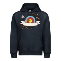Navy custom name archery Urban Hoodie - MaliasSmallBusiness