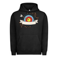 Pigment Black custom name archery Urban Hoodie - MaliasSmallBusiness