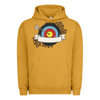 Pigment Peanut Butter custom name archery Urban Hoodie - MaliasSmallBusiness