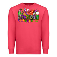Cardinal mardi gras dentist Premium Sweatshirt - AdoDesignShop