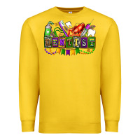 Lemon mardi gras dentist Premium Sweatshirt - AdoDesignShop