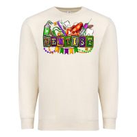 Sandshell mardi gras dentist Premium Sweatshirt - AdoDesignShop