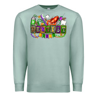 Seafoam mardi gras dentist Premium Sweatshirt - AdoDesignShop