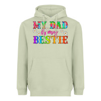Matcha my dad is my bestie Heavyweight Hoodie - HRA Design Shop
