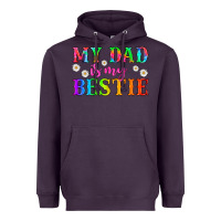 Plum my dad is my bestie Heavyweight Hoodie - HRA Design Shop
