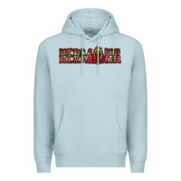 Blue Mist hermana floral aztec leopard Premium Hoodie - Jasminsmagicworld