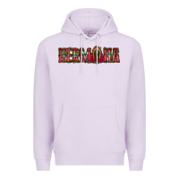 Lilac hermana floral aztec leopard Premium Hoodie - Jasminsmagicworld