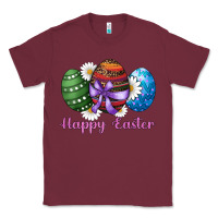 Burgundy easter western eggs happy easter Classic Tee - RanaPortraitStore