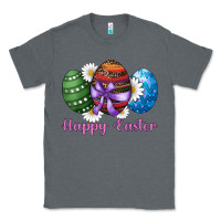 Charcoal Heather easter western eggs happy easter Classic Tee - RanaPortraitStore
