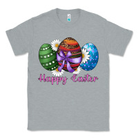 Heather Grey easter western eggs happy easter Classic Tee - RanaPortraitStore