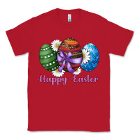 Red easter western eggs happy easter Classic Tee - RanaPortraitStore