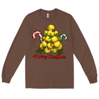 Chestnut merry christmas lacrosse Long Sleeve Tee - RanaPortraitStore