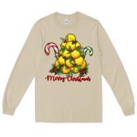 Mushroom merry christmas lacrosse Long Sleeve Tee - RanaPortraitStore