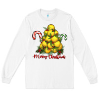 White merry christmas lacrosse Long Sleeve Tee - RanaPortraitStore