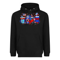 Black american drink Heavyweight Hoodie - RacoonDesign