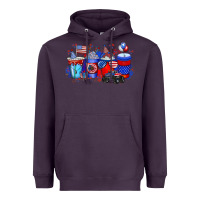 Plum american drink Heavyweight Hoodie - RacoonDesign