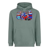 Sage american drink Heavyweight Hoodie - RacoonDesign