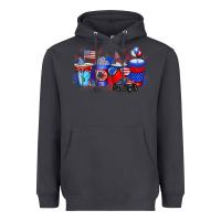 Smoke american drink Heavyweight Hoodie - RacoonDesign