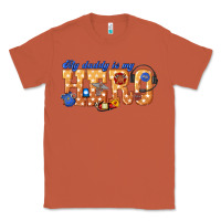Copper my daddy is my hero dispatcher Classic Tee - texasbilliewilder