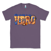 Lavender my daddy is my hero dispatcher Classic Tee - texasbilliewilder