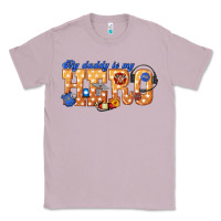 Lilac my daddy is my hero dispatcher Classic Tee - texasbilliewilder