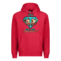 Cardinal i'm a teacher what's your superpower cowhide Premium Hoodie - Jasminsmagicworld