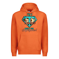 Carrot i'm a teacher what's your superpower cowhide Premium Hoodie - Jasminsmagicworld