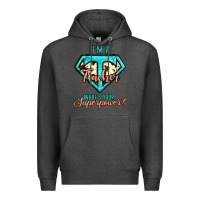 Charcoal Heather i'm a teacher what's your superpower cowhide Premium Hoodie - Jasminsmagicworld