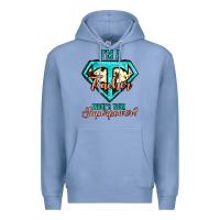 Colony Blue i'm a teacher what's your superpower cowhide Premium Hoodie - Jasminsmagicworld