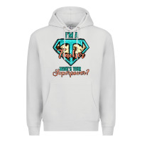Dove Grey i'm a teacher what's your superpower cowhide Premium Hoodie - Jasminsmagicworld