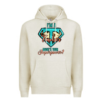 Oatmeal Heather i'm a teacher what's your superpower cowhide Premium Hoodie - Jasminsmagicworld