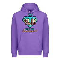 Purple i'm a teacher what's your superpower cowhide Premium Hoodie - Jasminsmagicworld