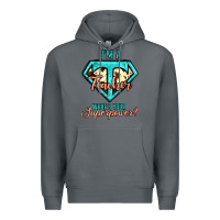 Rock i'm a teacher what's your superpower cowhide Premium Hoodie - Jasminsmagicworld