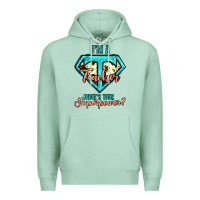 Seafoam i'm a teacher what's your superpower cowhide Premium Hoodie - Jasminsmagicworld