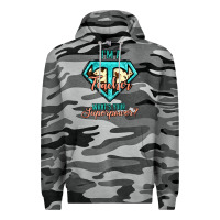 Slate Camo i'm a teacher what's your superpower cowhide Premium Hoodie - Jasminsmagicworld