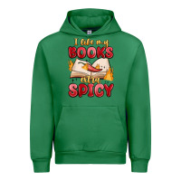 Emerald i like my books extra spicy Urban Hoodie - MaliasSmallBusiness