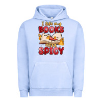 Pigment Grape Ice i like my books extra spicy Urban Hoodie - MaliasSmallBusiness