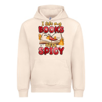 Sandshell i like my books extra spicy Urban Hoodie - MaliasSmallBusiness