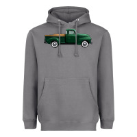 Storm western green truck right side view 1 Heavyweight Hoodie - FaDigitalArtStudio