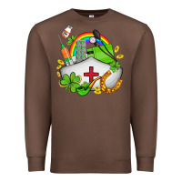 Chestnut nurse  st patricks Premium Sweatshirt - AdoDesignShop