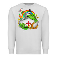 Dove Grey nurse  st patricks Premium Sweatshirt - AdoDesignShop