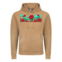 Vintage Camel lips and strawberries Vintage Hoodie - AdoDesignShop