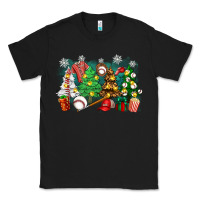 Black christmas trees with baseball Classic Tee - Zillion Design Studio