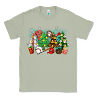 Matcha christmas trees with baseball Classic Tee - Zillion Design Studio