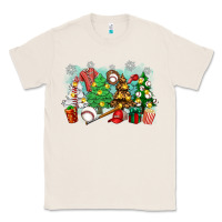 Natural christmas trees with baseball Classic Tee - Zillion Design Studio