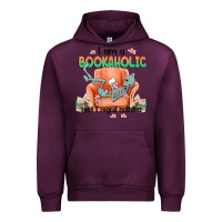 Mauve Wine bookaholic Urban Hoodie - MaliasSmallBusiness
