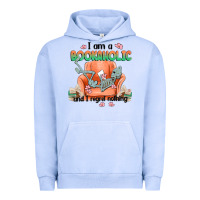 Pigment Grape Ice bookaholic Urban Hoodie - MaliasSmallBusiness