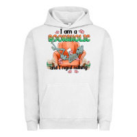 Pigment Lunar Rock bookaholic Urban Hoodie - MaliasSmallBusiness